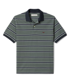 R.M.Williams Mens Brunswick Stripe Polo (KP210QS09) Spruce Green