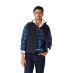 R.M.Williams Mens Albany Stripe Rugby (KR200RJ17) Vintage Blue
