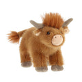 Keeleco  Standing Highland Cow Plush Toy 20cm (47C0200532)
