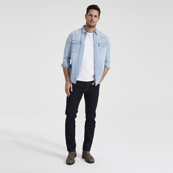 Levi's Mens 511 Workwear Slim Fit Jeans (58830-0000) Indigo Rinse 35x30