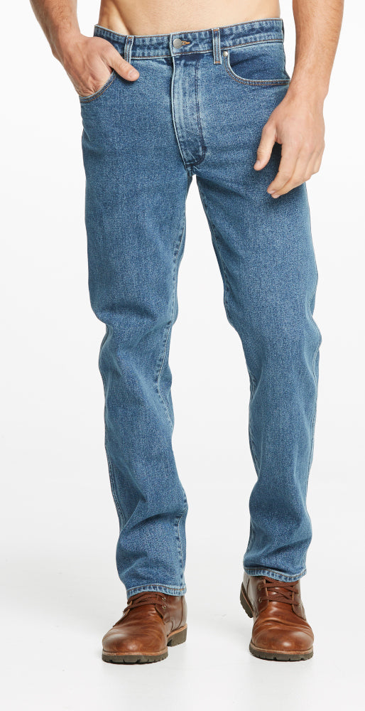Wrangler | Classics Mens Original Straight Jeans (W/091034/FV3) Stone 42S [SD]