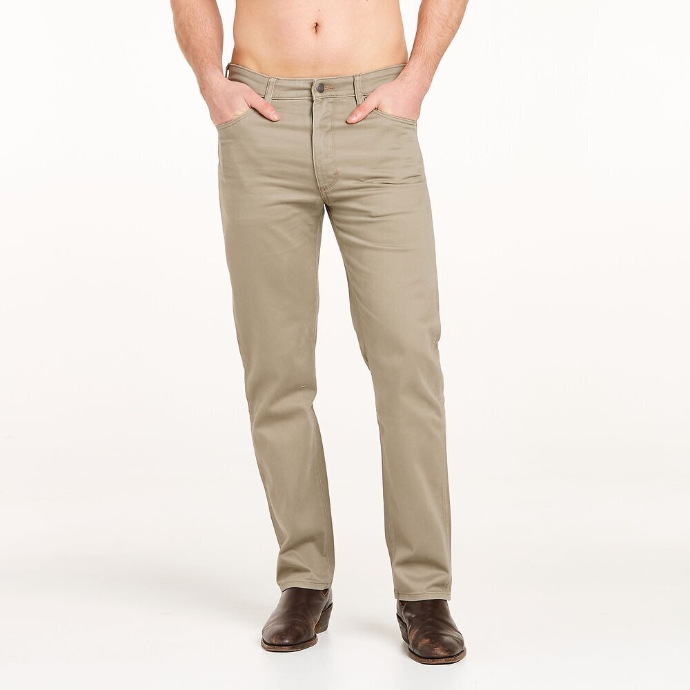 Wrangler | Classics Mens Straight Moleskin Jeans (W/091039/218) Camel 44R [SD]