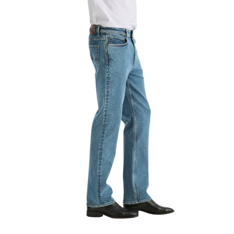 Lee Originals Mens L101 Straight Jeans (L/067105/481) Blue Stone Side
