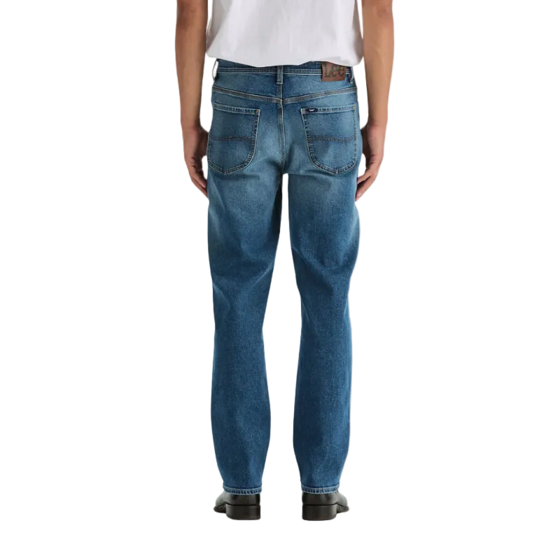 Lee Originals Mens L101 Straight Jeans (L/067113/F72) Dusted Indigo [SD]