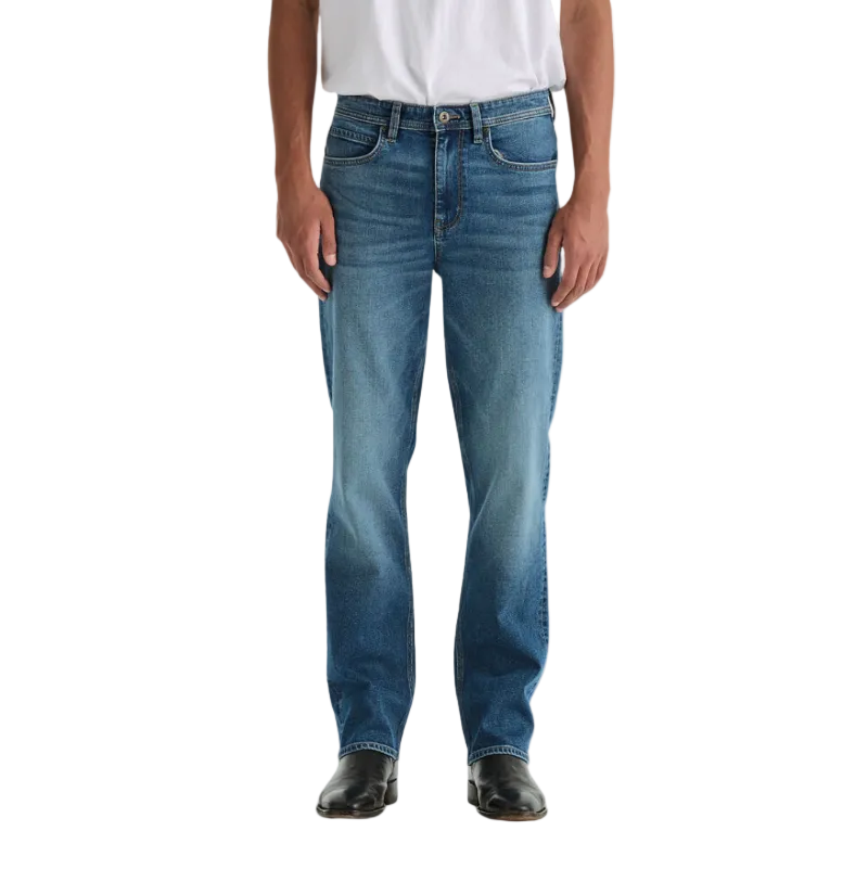 Lee Originals Mens L101 Straight Jeans (L/067113/F72) Dusted Indigo [SD]