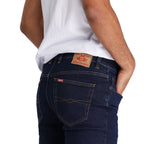 Lee Riders Mens Straight Stretch Jeans (500975) Indigo [SD]