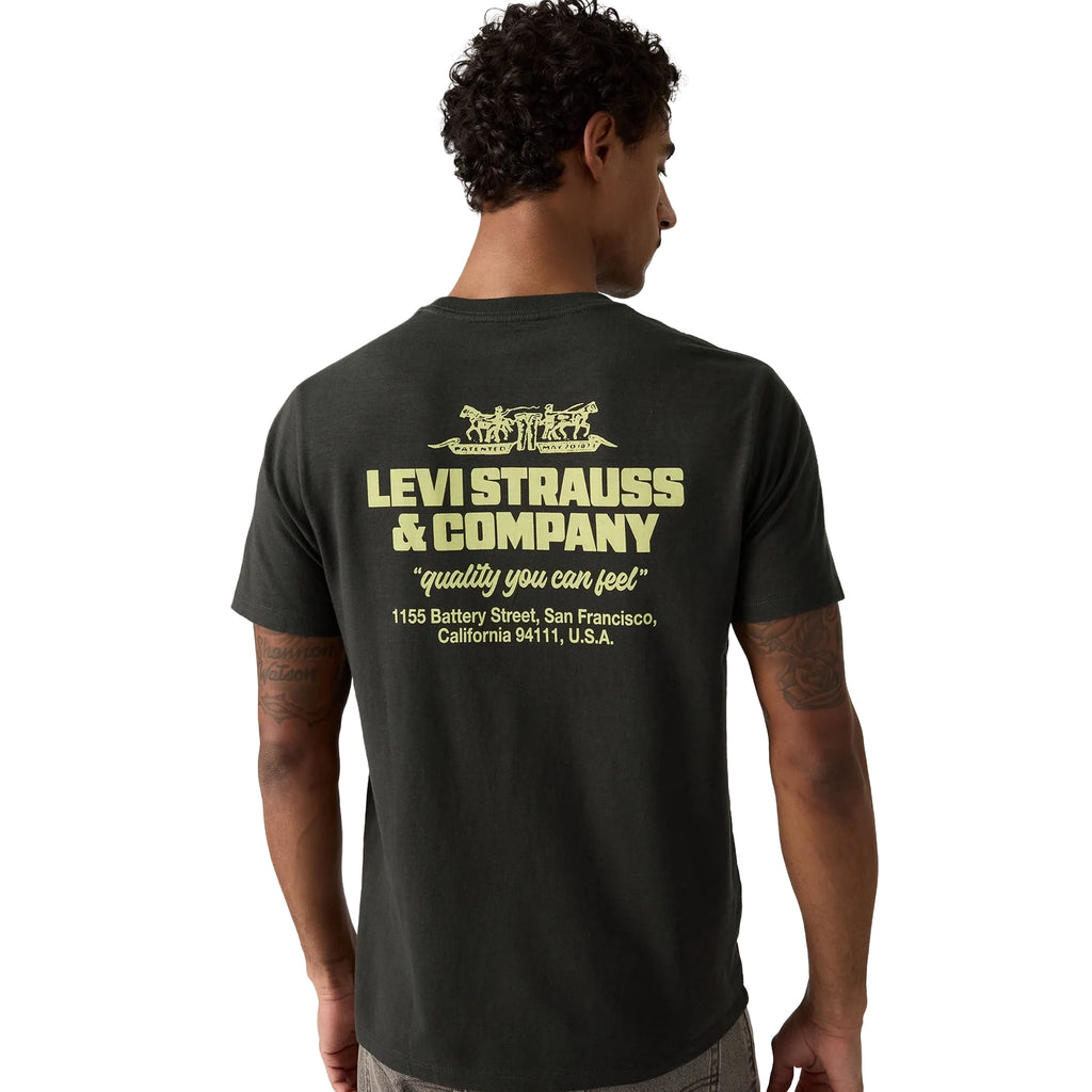 Levi's Mens Graphic Crewneck S/S Tee (22491-2165) Phantom