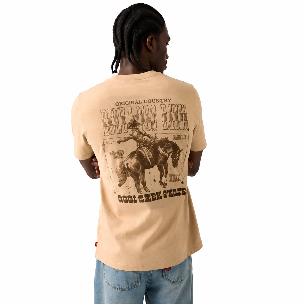Levi's Mens Graphic Crewneck S/S Tee (22491-2148) Fields of Rye