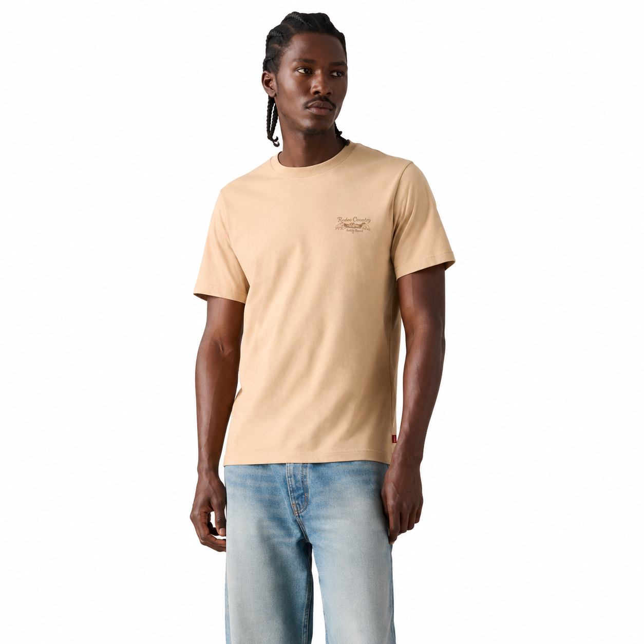 Levi's Mens Graphic Crewneck S/S Tee (22491-2148) Fields of Rye