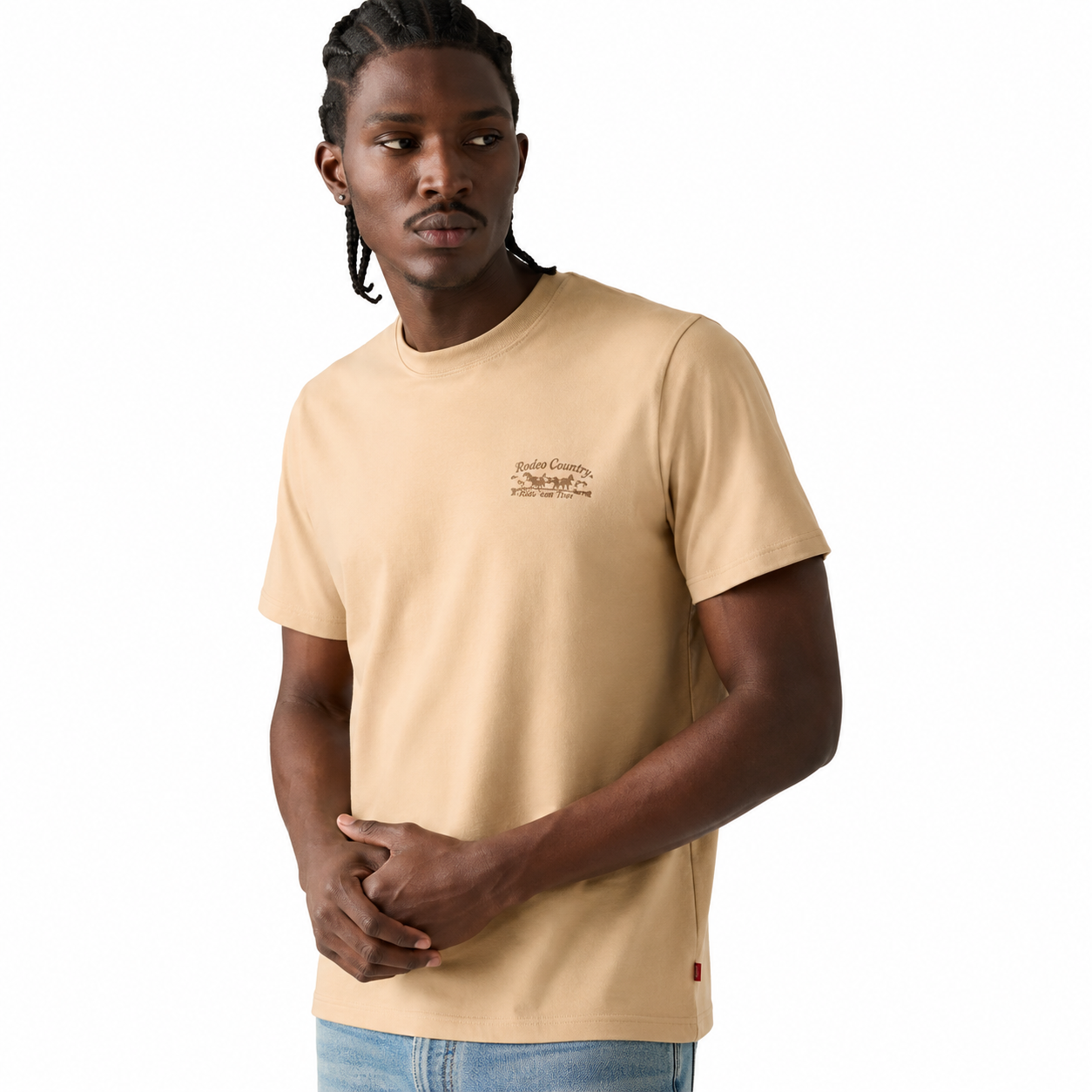 Levi's Mens Graphic Crewneck S/S Tee (22491-2148) Fields of Rye