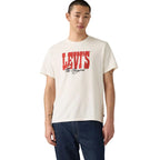 Levi's Mens Graphic S/S Tee (16143-2381) The Original 1 Egret