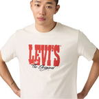 Levi's Mens Graphic S/S Tee (16143-2381) The Original 1 Egret