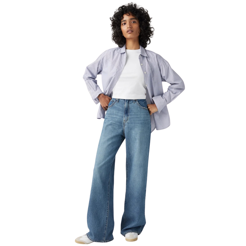 Levi's Womens Cinch Baggy Jeans (001UP-0002) Chasing Dreams