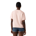 Levi's Womens Graphic S/S Tee (005OY-0027) Poster Daisy Boots Crystal Pink