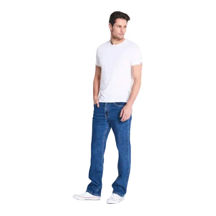 Levi's Mens 516 Slim Fit Straight Jeans (50516-0025) Dark Stonewash Stretch