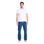 Levi's Mens 516 Slim Fit Straight Jeans (50516-0025) Dark Stonewash Stretch