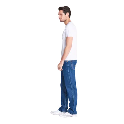 Levi's Mens 516 Slim Fit Straight Jeans (50516-0025) Dark Stonewash Stretch