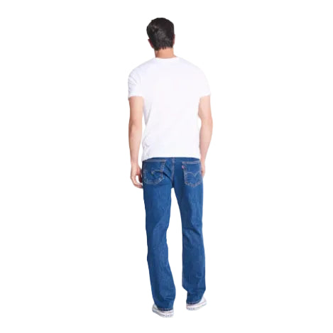 Levi's Mens 516 Slim Fit Straight Jeans (50516-0025) Dark Stonewash Stretch