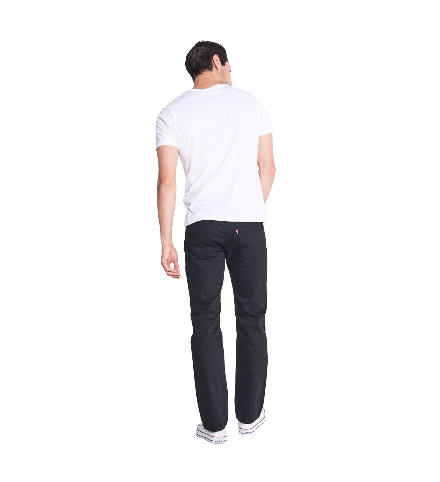 Levi's Mens 516 Straight Fit Jeans (50516-0019) Black Rinse 