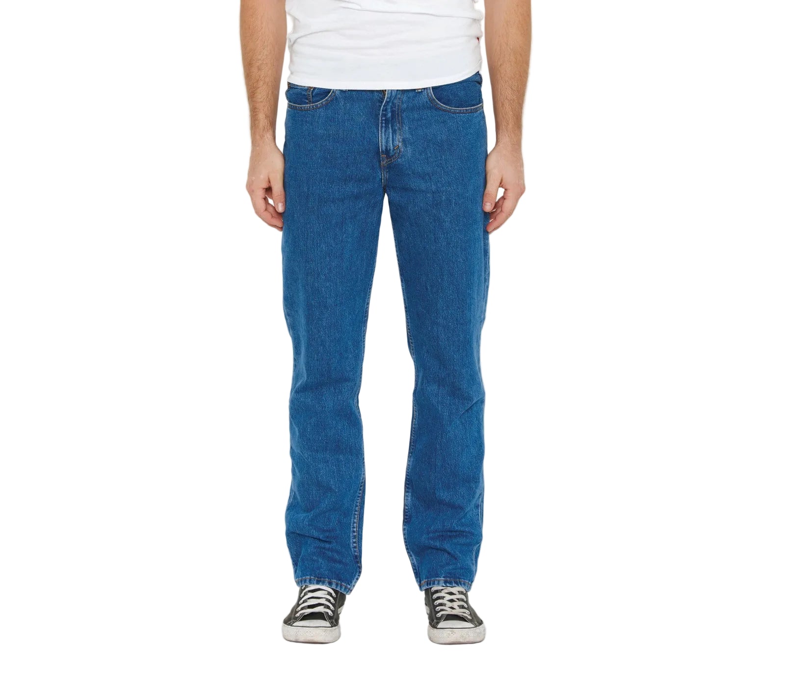 Levi's Mens 516 Slim Fit Straight Jeans (50516-0025) Dark Stonewash Stretch