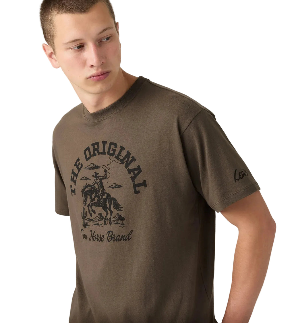 Levi's Mens Graphic Vintage Fit S/S Tee (87373-0492) Coffee