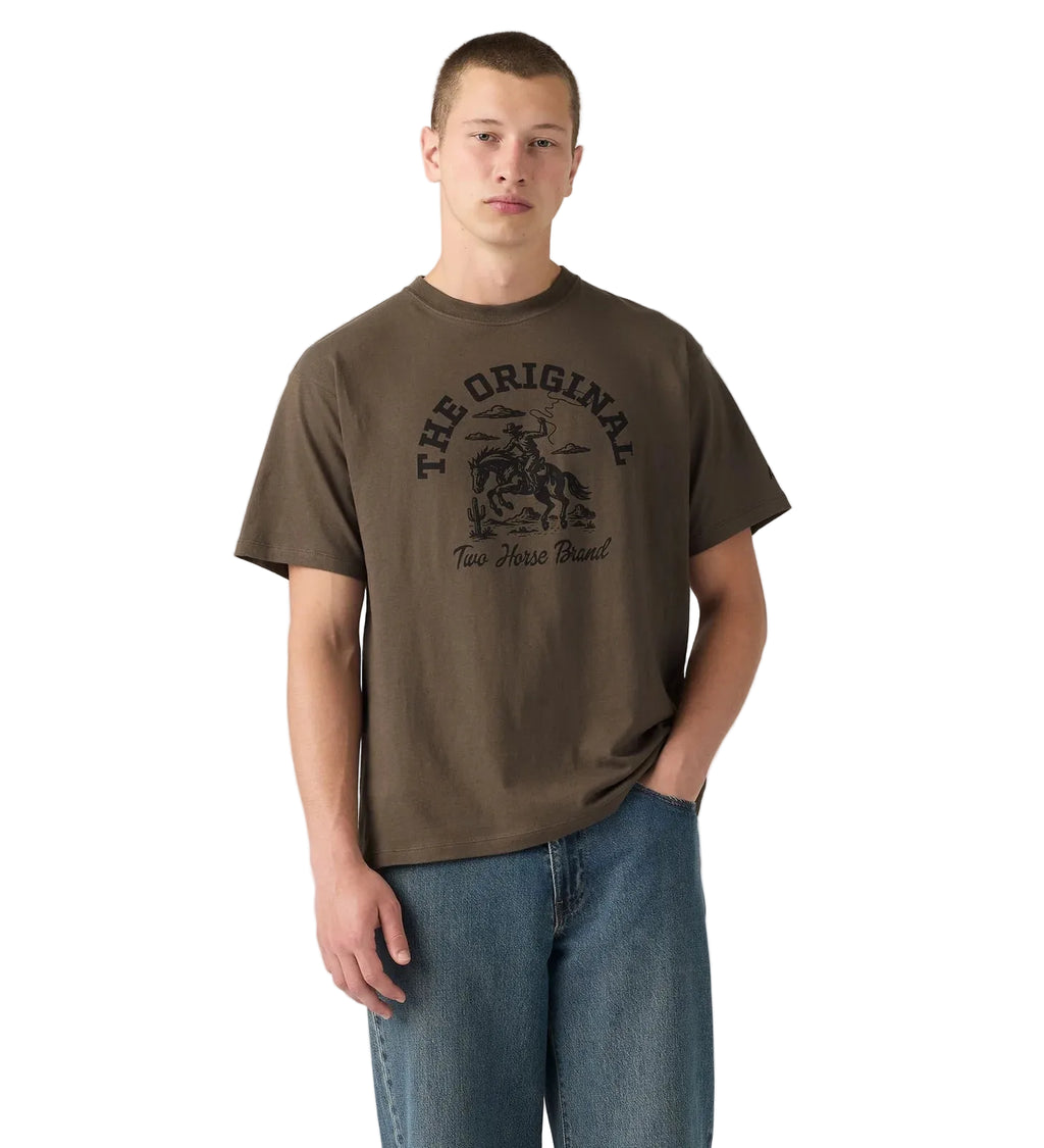 Levi's Mens Graphic Vintage Fit S/S Tee (87373-0492) Coffee