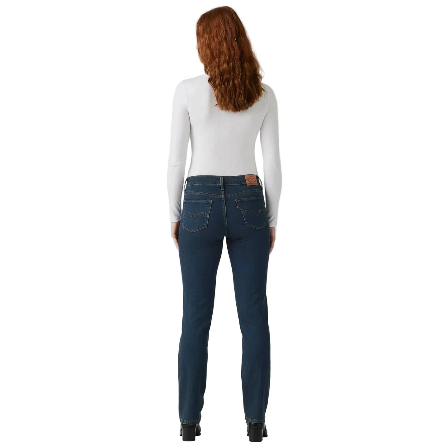 Levi's Womens 314 Shaping Straight Jeans (19631-0280) Eternal Indigo Dark Tint
