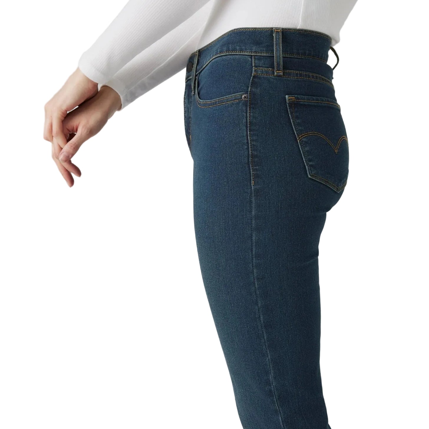 Levi's Womens 314 Shaping Straight Jeans (19631-0280) Eternal Indigo Dark Tint