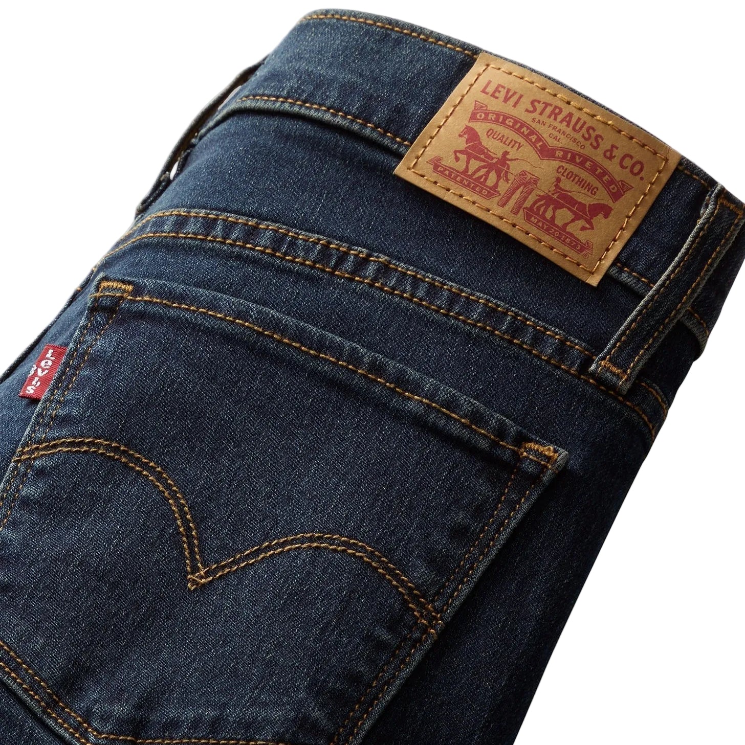 Levi's Womens 314 Shaping Straight Jeans (19631-0280) Eternal Indigo Dark Tint