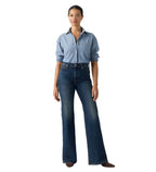 Levi's Womens Ribcage Flare Jeans (0083R-0001) Gate Keeping