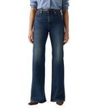 Levi's Womens Ribcage Flare Jeans (0083R-0001) Gate Keeping