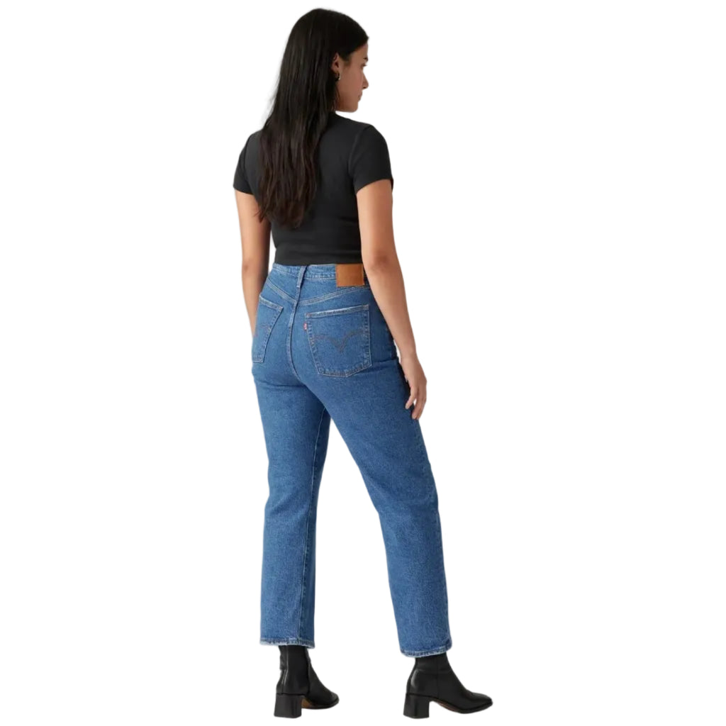 Levi's Womens Ribcage Straight Ankle Jeans (72693-0117) Jazz Pop