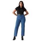 Levi's Womens Ribcage Straight Ankle Jeans (72693-0117) Jazz Pop