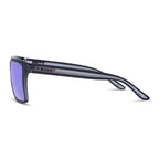 Liive Vision Bazza Sunglasses (L0671A) Green Mirror/Matt Black/Xtal Black