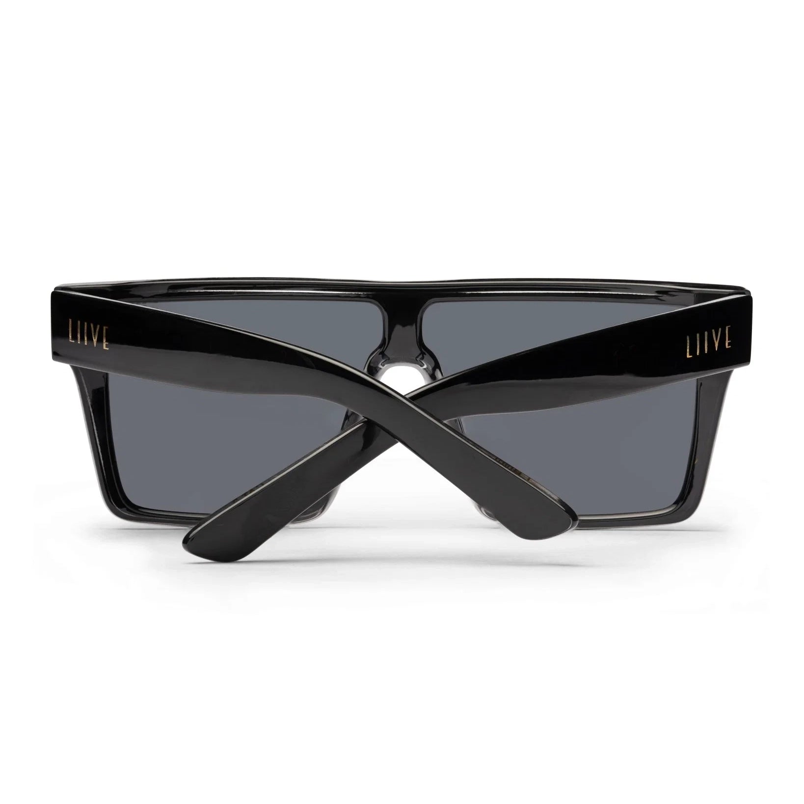 Liive Vision Wasteland Sunglasses (L0828C) Gold Mirror/Matt Black