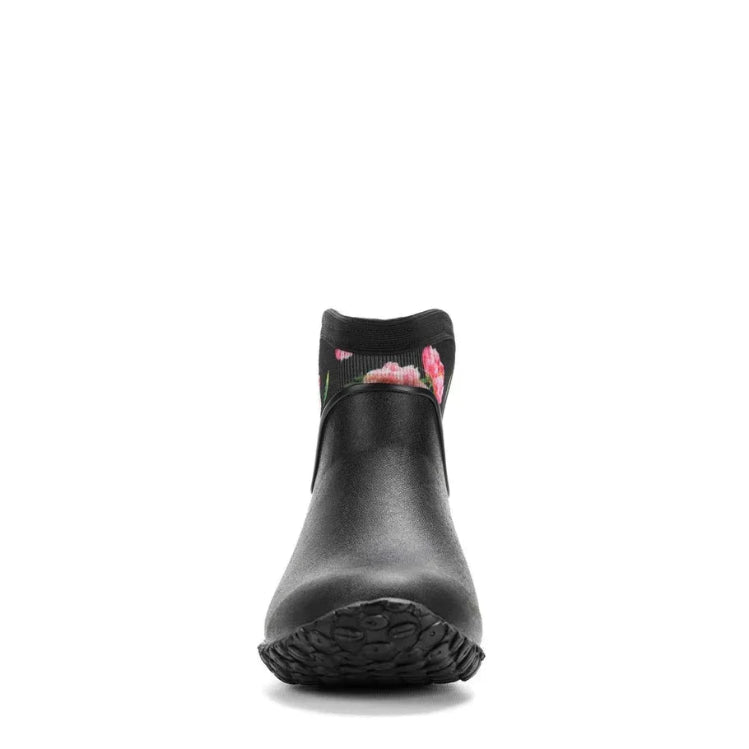 Muck Boots Womens Muckster II Ankle Boots (MM2AW1ROS) Black/Roses