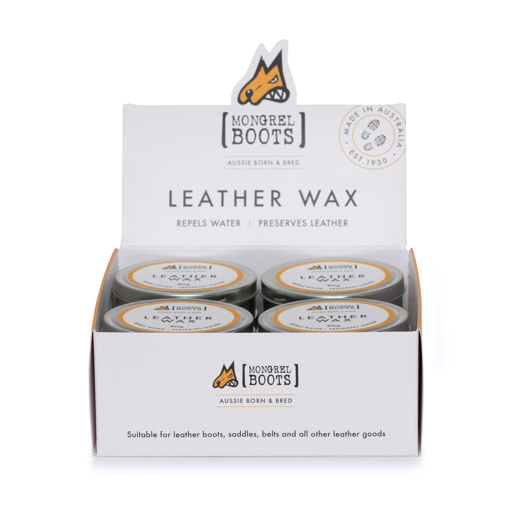 Mongrel Leather Wax 80g (WAX) Neutral
