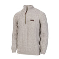 MKM Mens Highland 1/2 Zip Sweater (MS1810) Natural