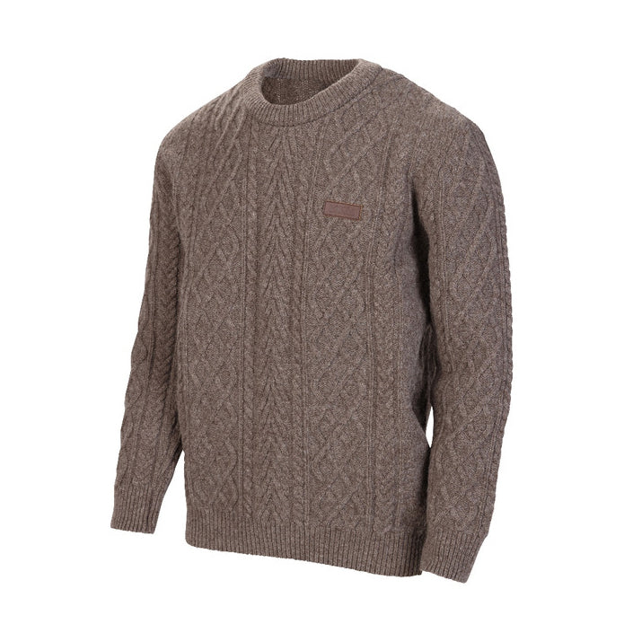 MKM Mens Highland Crew Sweater (MS1809) Earth