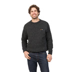 MKM Mens Tasman Crew Sweater (MS1805) Coal