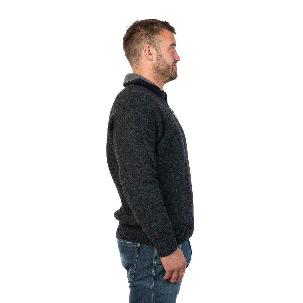 MKM Mens Tasman Sweater (MS1645) Coal