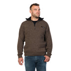 MKM Mens Tasman Sweater (MS1645) Natural Brown