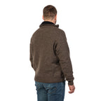 MKM Mens Tasman Sweater (MS1645) Natural Brown