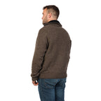 MKM Mens Tasman Sweater (MS1645) Natural Brown