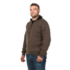 MKM Mens Tasman Sweater (MS1645) Natural Brown