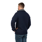 MKM Mens Tasman Sweater (MS1645) Navy