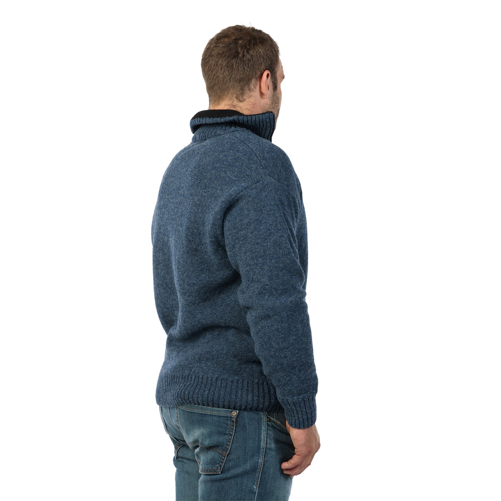 MKM Mens The Tasman Sweater (MS1645) Flint