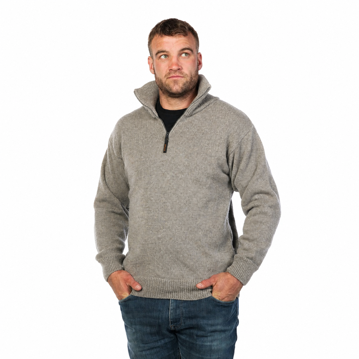 MKM Mens Northwester Sweater (MS1638) Agate