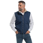 Just Country Unisex Diamantina Sherpa Vest (MWOV2302) Navy