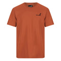 Mack Mens Classic Cotton Crew Neck S/S Tee (MKSSTE001R6R) Intense Rust